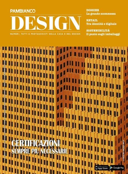 Pambianco Design – Novembre-Dicembre 2020 Cover