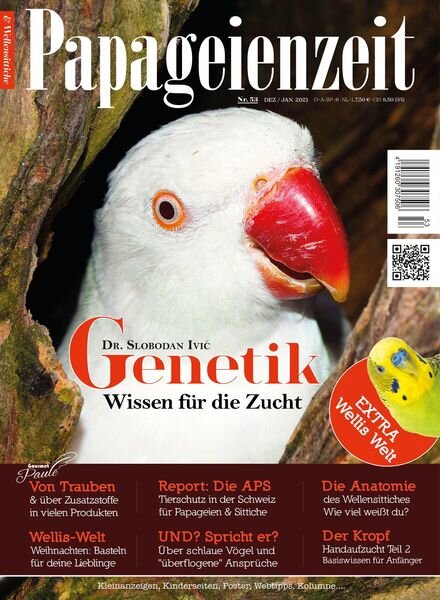 Papageienzeit – 01 Dezember 2020 Cover
