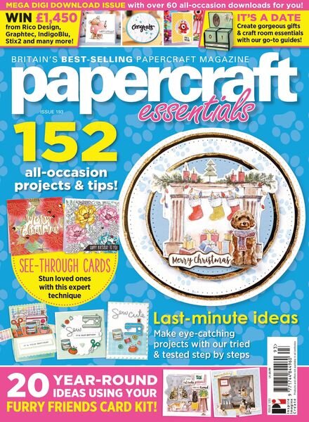 Papercraft Essentials – December 2020 Cover