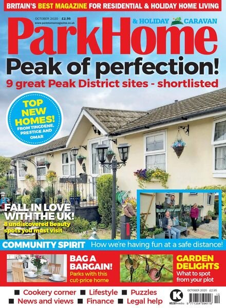 Park Home & Holiday Caravan – October 2020 Cover