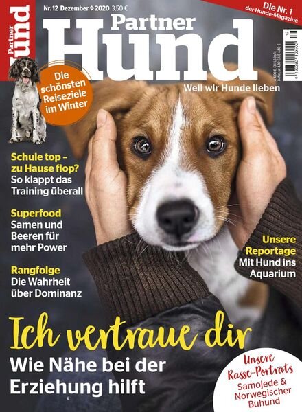 Partner Hund – Dezember 2020 Cover
