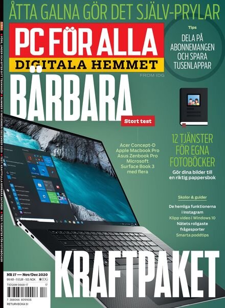 PC for Alla – 24 november 2020 Cover