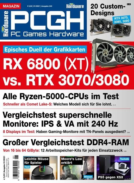 PC Games Hardware – Januar 2021 Cover