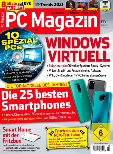PC Magazin – Januar 2021 Cover