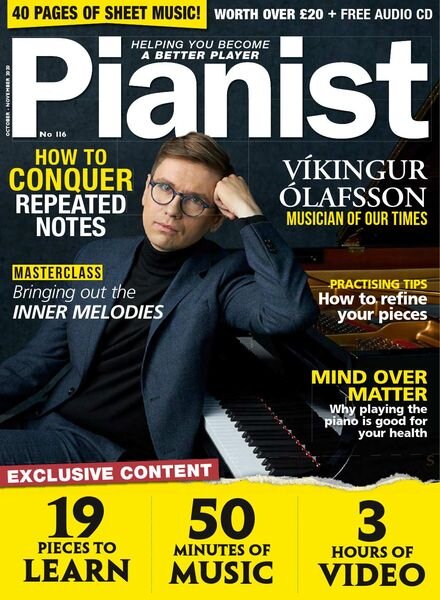 Pianist – Issue 116 – October-November 2020 Cover
