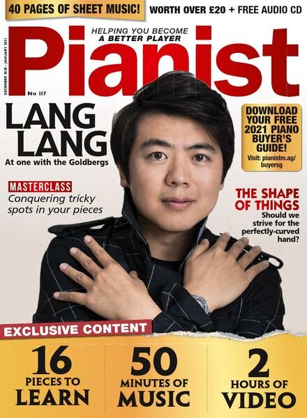 Pianist – Issue 117 – December 2020 – January 2021 Cover