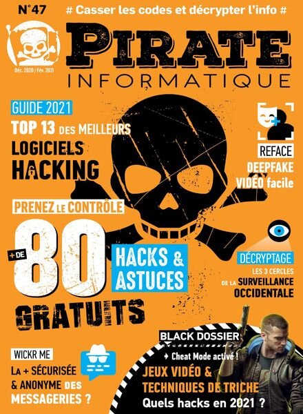 Pirate Informatique – Decembre 2020 – Fevrier 2021 Cover