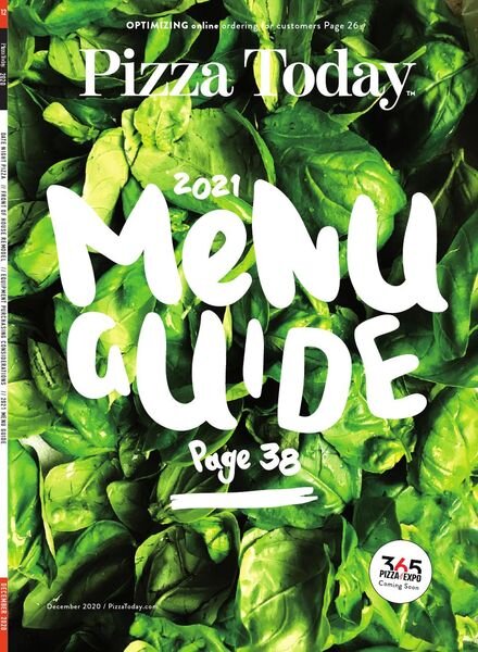 Pizza Today – December 2020 Cover