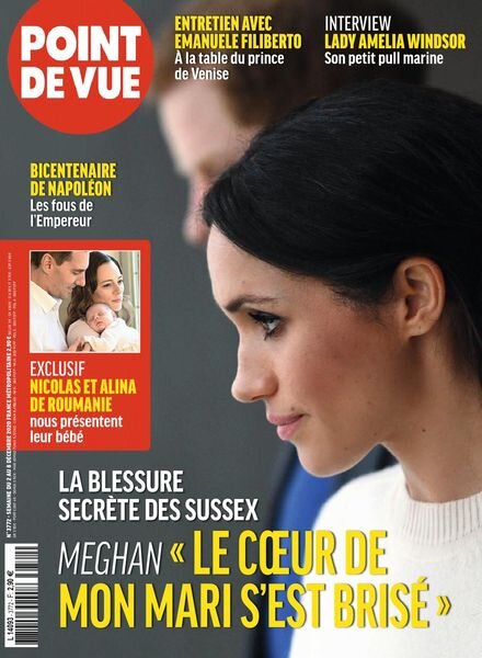 Point de Vue – 02 decembre 2020 Cover