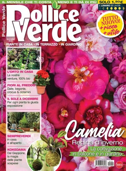 Pollice Verde – Novembre-Dicembre 2020 Cover