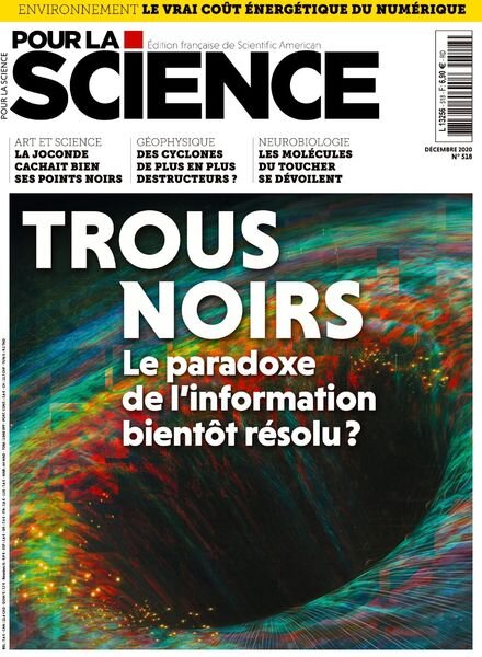 Pour la Science – Decembre 2020 Cover