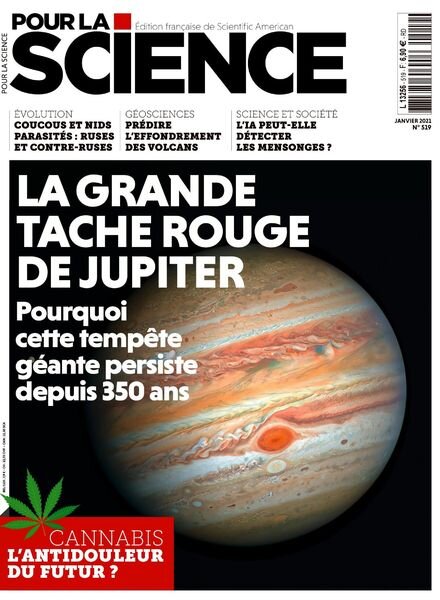 Pour la Science – Janvier 2021 Cover