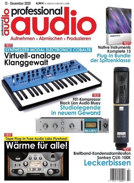 Professional audio Magazin – 24 November 2020 Cover
