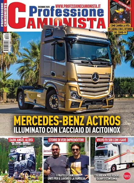 Professione Camionista – dicembre 2020 Cover