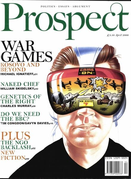 Prospect Magazine – April 2000 Cover