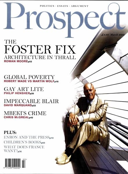 Prospect Magazine – March 2002 Cover