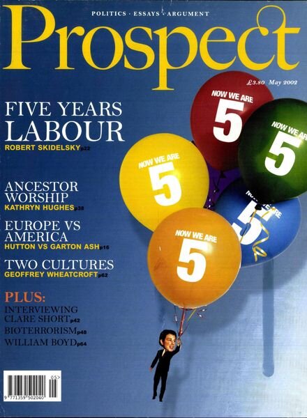 Prospect Magazine – May 2002 Cover