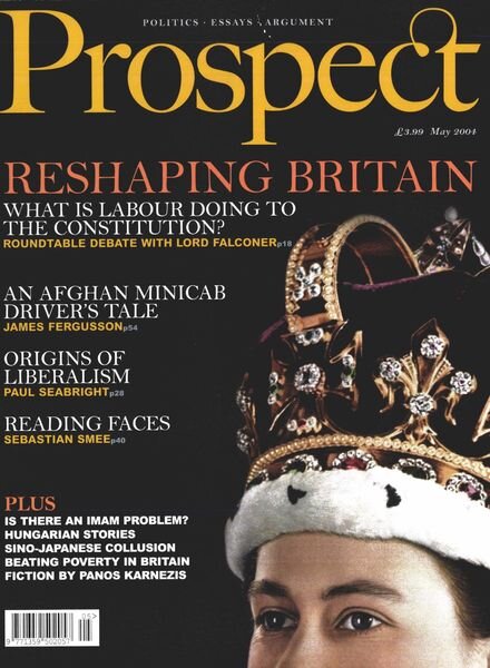 Prospect Magazine – May 2004 Cover