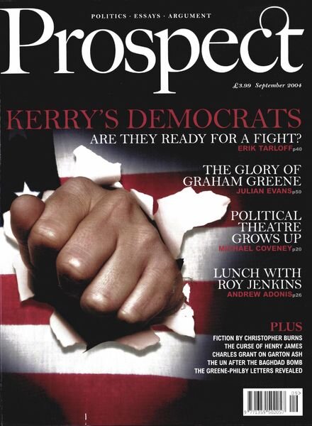 Prospect Magazine – September 2004 Cover