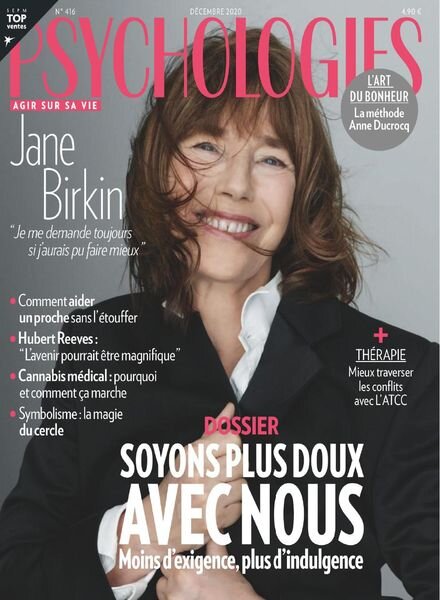 Psychologies France – Decembre 2020 Cover