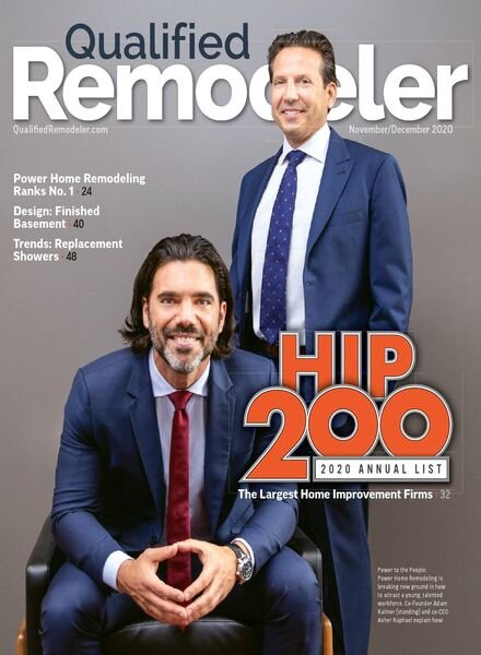 Qualified Remodeler – NovemberDecember 2020 Cover