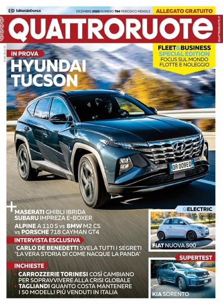 Quattroruote Italia – dicembre 2020 Cover