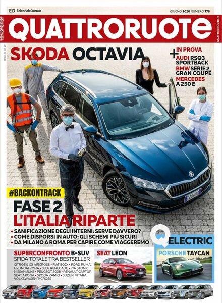 Quattroruote Italia – giugno 2020 Cover