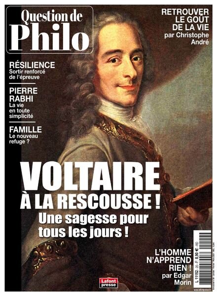 Question de Philo – Janvier-Mars 2021 Cover