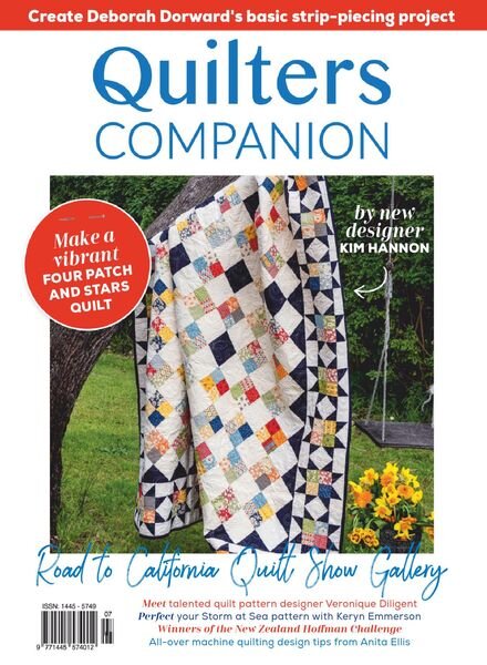 Quilters Companion – November 2020 Cover