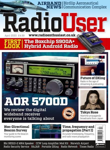 Radio User – April 2020 Cover