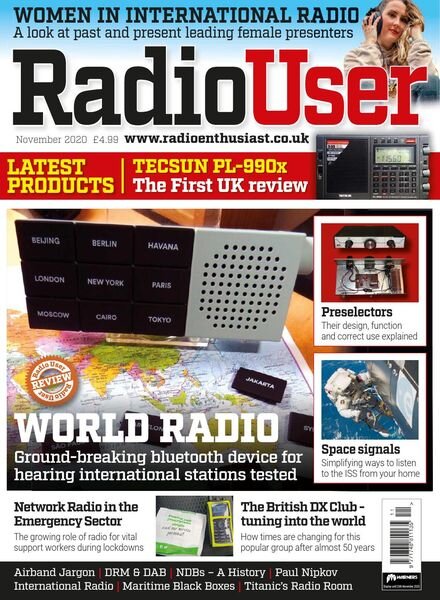Radio User – November 2020 Cover