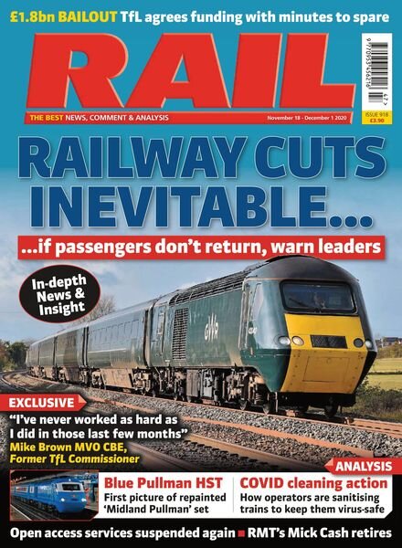 Rail – November 22, 2020 Cover
