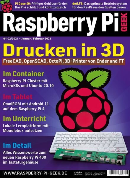 Raspberry Pi Geek – Dezember 2020 Cover