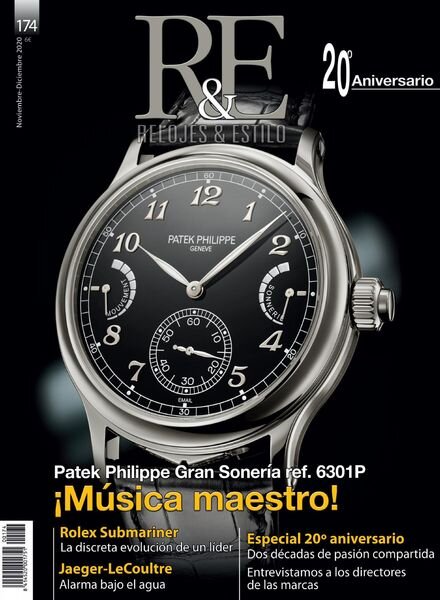 R&E-Relojes&Estilograficas – noviembre 2020 Cover