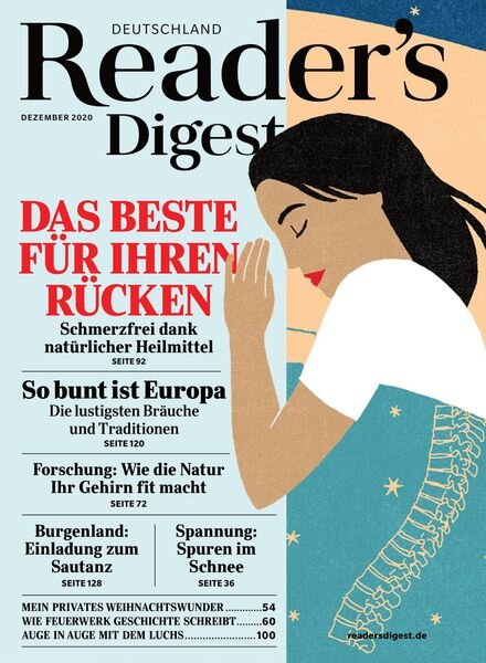 Reader’s Digest – 25 November 2020 Cover