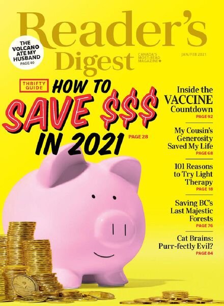 Reader’s Digest Canada – January 2021 Cover