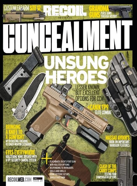 RECOIL Presents Concealment – November 2020 Cover