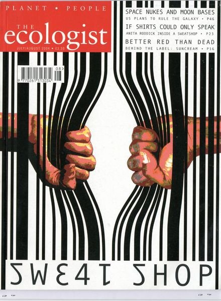 Resurgence & Ecologist – Ecologist, Vol 34 N 6 – July-August 2004 Cover
