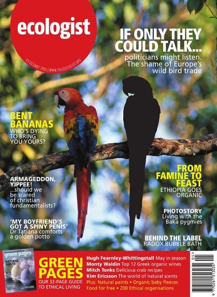 Resurgence & Ecologist – Ecologist, Vol 35 N 4 – May 2005 Cover