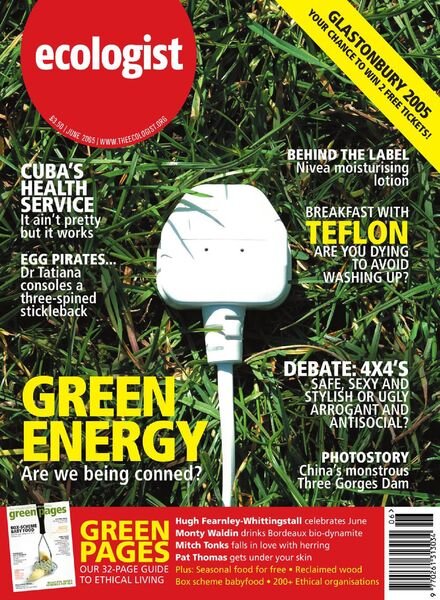 Resurgence & Ecologist – Ecologist, Vol 35 N 5 – June 2005 Cover