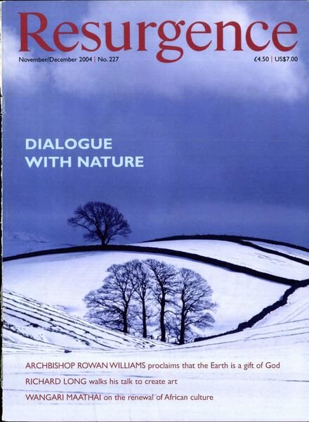 Resurgence & Ecologist – Resurgence, 227 – November-December 2004 Cover