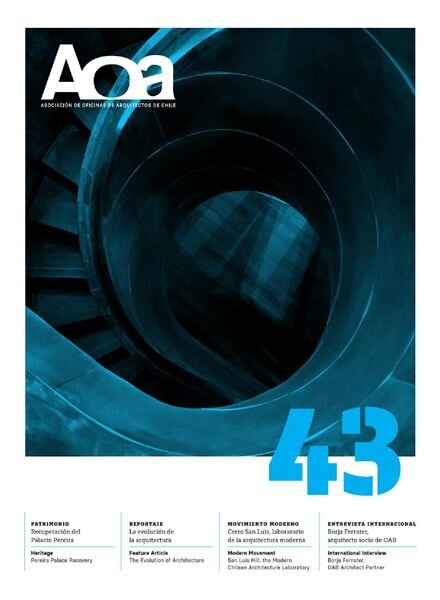 Revista AOA – N 43 Dicembre 2020 Cover