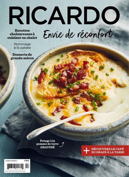 Ricardo – Decembre 2020 – Janvier 2021 Cover