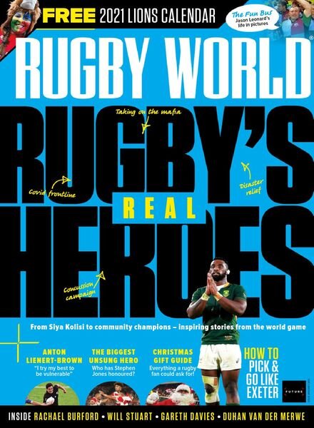 Rugby World – January 2021 Cover