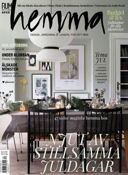 Rum Hemma – 24 november 2020 Cover