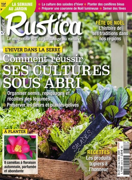 Rustica – 27 Novembre 2020 Cover