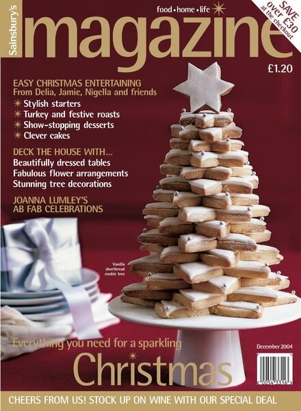 Sainsbury’s Magazine – December 2004 Cover