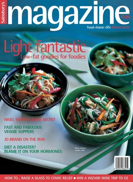 Sainsbury’s Magazine – March 2005 Cover