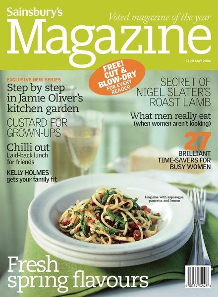 Sainsbury’s Magazine – May 2006 Cover