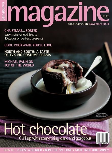 Sainsbury’s Magazine – November 2004 Cover